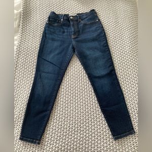 Everlane high rise skinny jeans